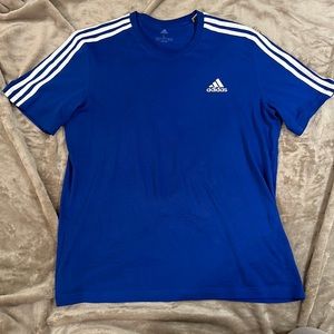 Blue men’s Adidas T-shirt | size: Large